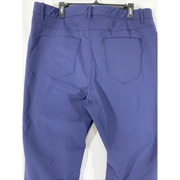 GSTQ Mens Navy 5 Pocket Performance Golf Pants Waist 40x34 NWT - Picture 4 of 7